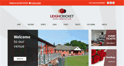 Desktop Screenshot of leighcc.org